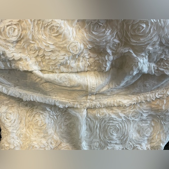 🔥NWT Beautiful ivory formal gown by As U Wish for prom/special occasion size 5 - Picture 8 of 9